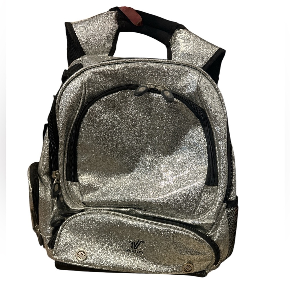 Silver Glitter Backpack